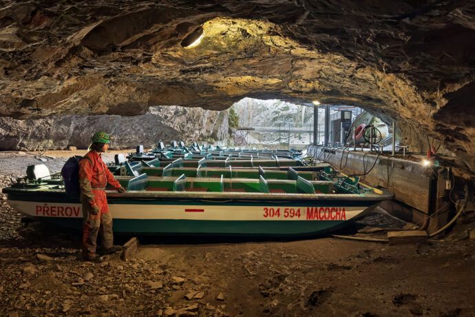 Punkevní jeskyně. Foto: © Jaroslav Šanda/Správa jeskyní ČR