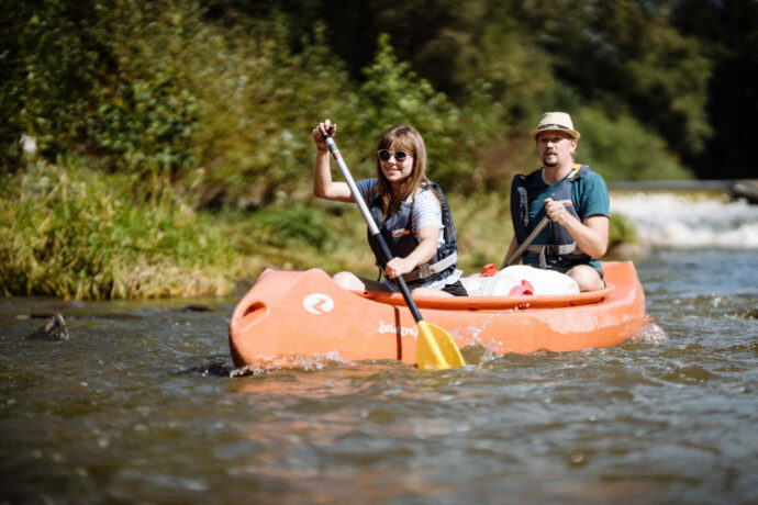 Sjíždění řeky Sázavy. Foto: ©Ondřej Soukup, archiv SCCR