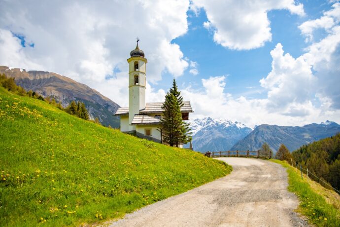 Paesaggio primavera. Foto © Livigno NEXT