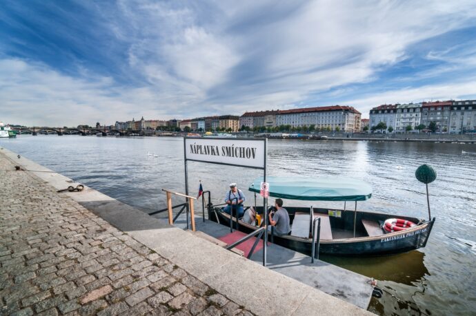 Pražské náplavky - Hořejší nábřeží. Foto: ©Pražské náplavky