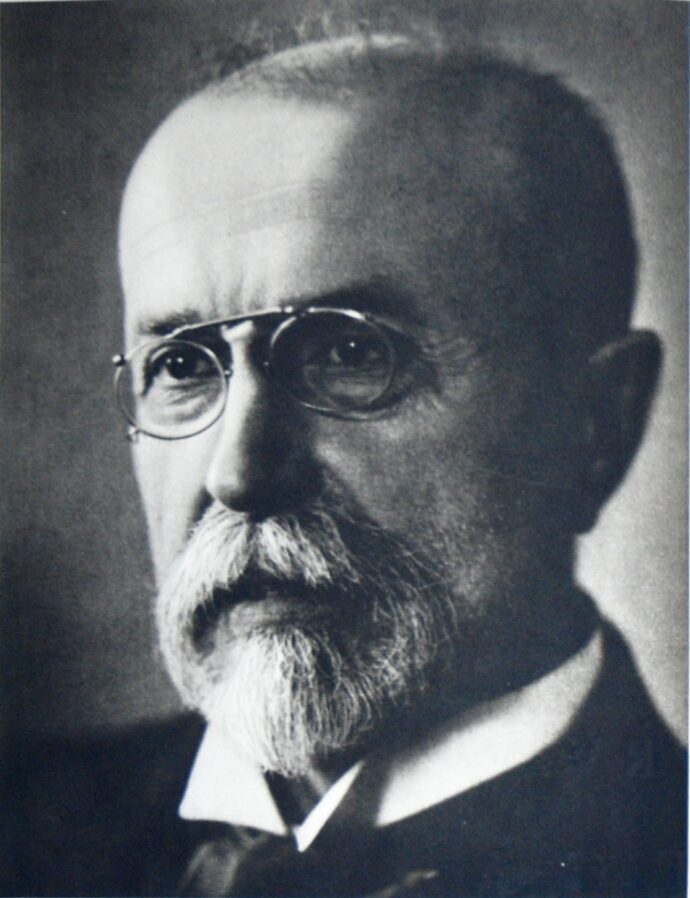Tomáš Garrigue Masaryk. Foto: ©Štencův grafický ústav v Praze, Creative Commons CC0