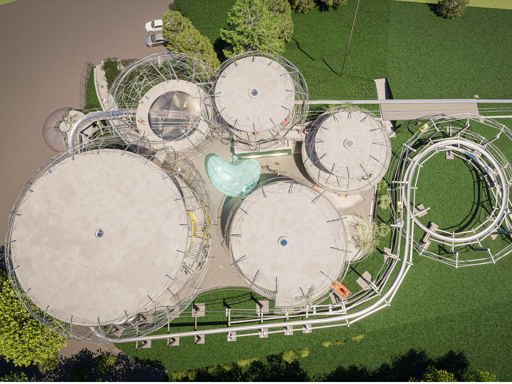 Vizualizace. Foto: ©Bobová dráha Prosek