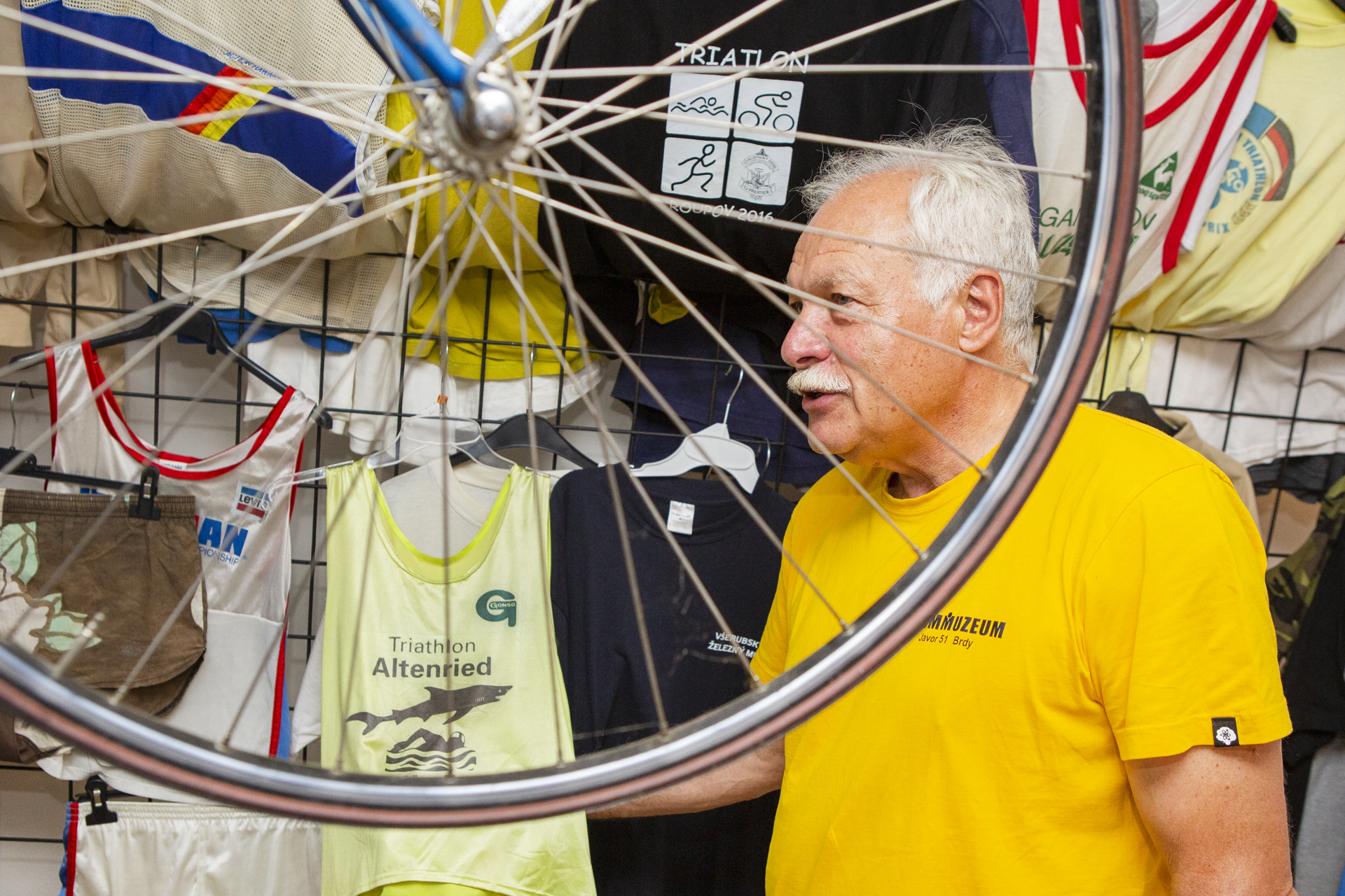 Triatlonové muzeum. Foto: ©Michael Kolář