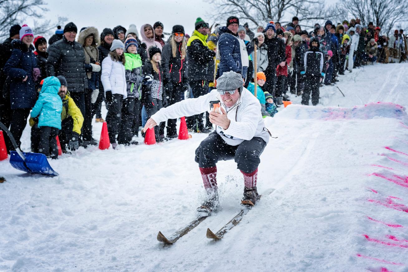 Lyžníci, Foto: © Smržovka