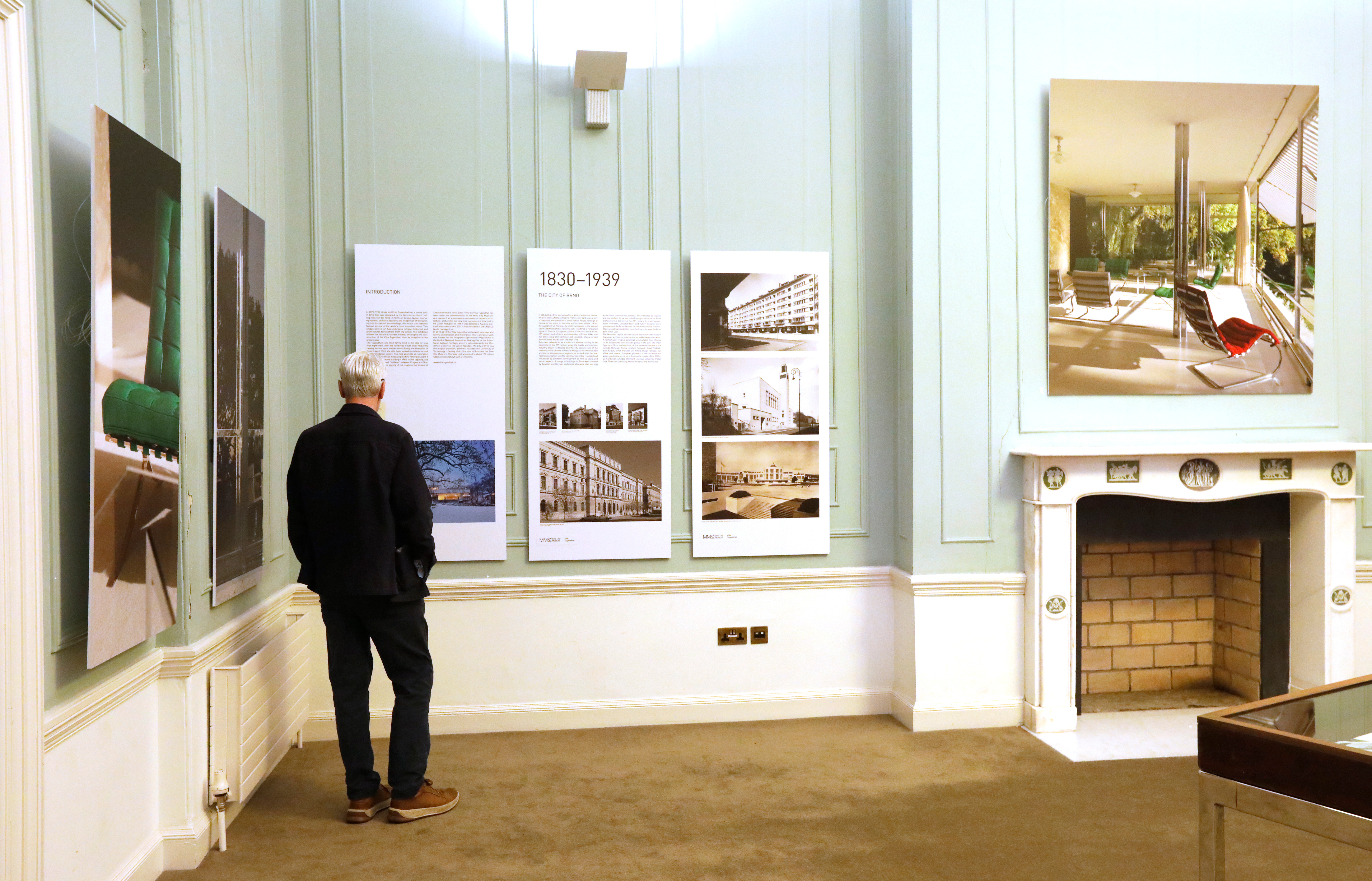 vystava o Tugendhat v Dublinu. Foto: ©Narodni archiv architektury