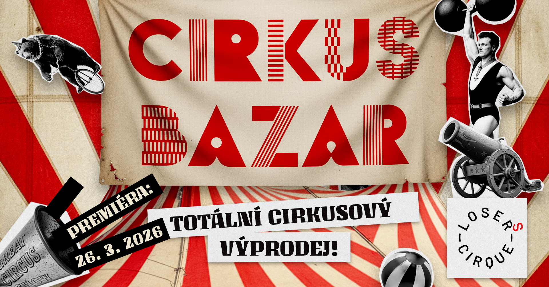 Cirkus Bazar. Foto: © Divadlo Bravo